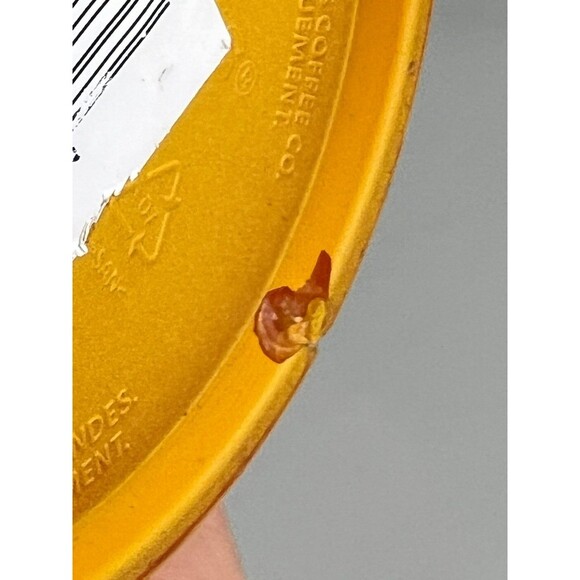 Starbucks Cold Venti 24 oz Cup Yellow Mango Jewel Tumbler Summer 2022 - Picture 6 of 6